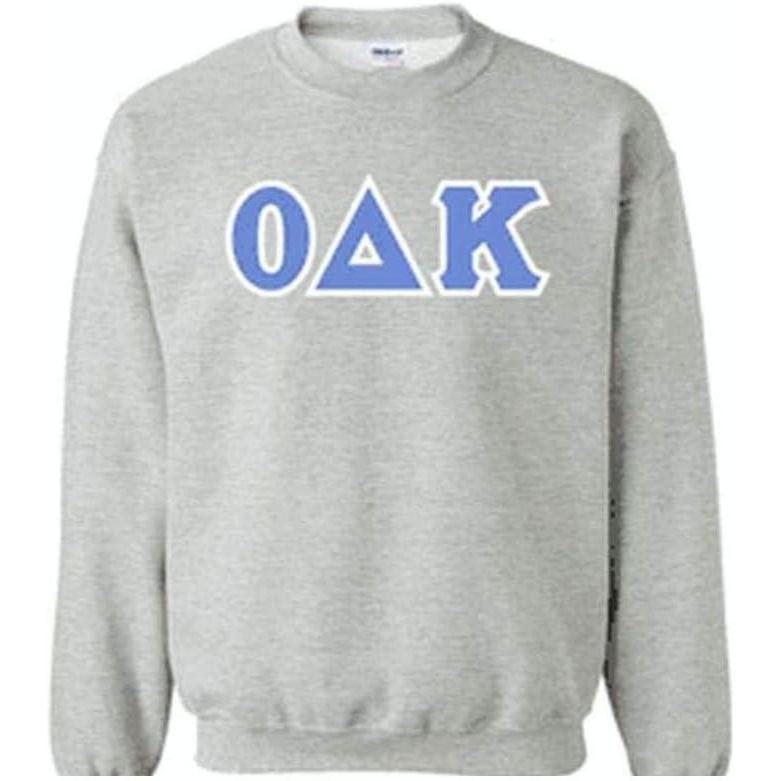 imageOmicron Delta Kappa Lettered CrewneckLight Grey