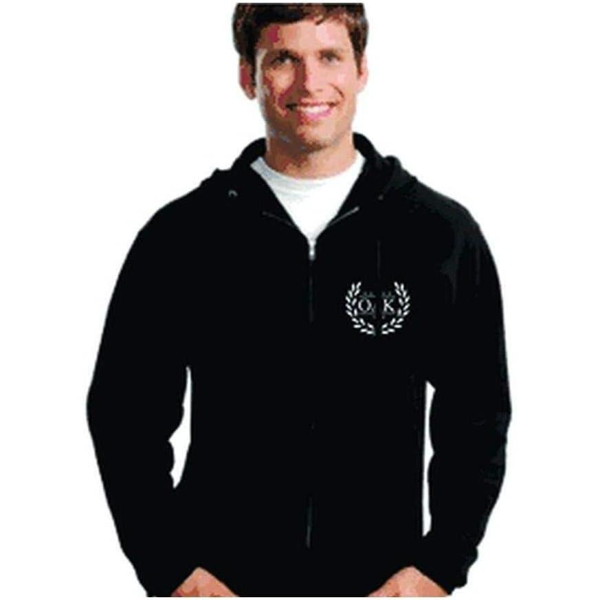 imageOmicron Delta Kappa Patch Full Zippered HoodyBlack