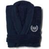 Greekgear Omicron Delta Kappa Bathrobe Navy Blue(Navy Blue)