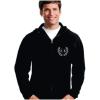 Omicron Delta Kappa Patch Full Zippered Hoody(Black)