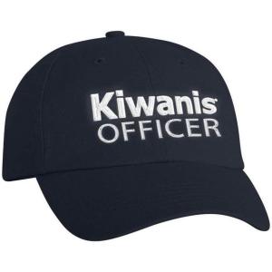 Greekgear Kiwanis Officers Hat(Navy Blue)