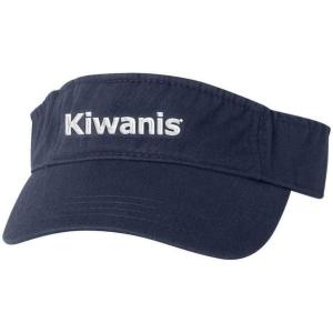 Greekgear Kiwanis Visor(Navy Blue)