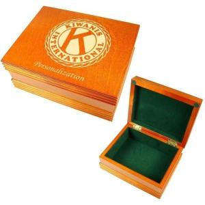 Greekgear Kiwanis Wooden Keepsake Box