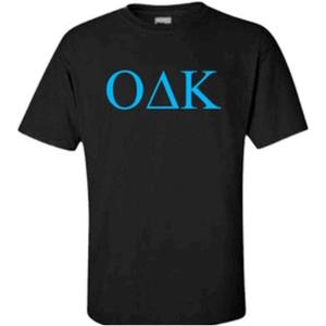 Greekgear ODK Lettered Shirt(Black)