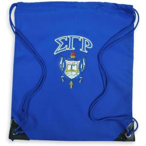 Greekgear Sigma Gamma Rho Crest Cinch Sack