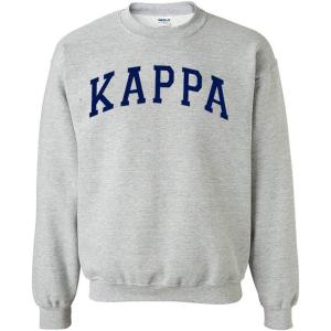 Kappa Kappa Gamma Nickname College Crew(Light Grey)