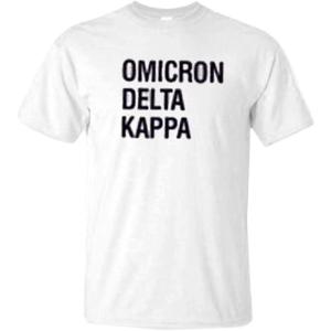 Omicron Delta Kappa Align T-Shirt(White)