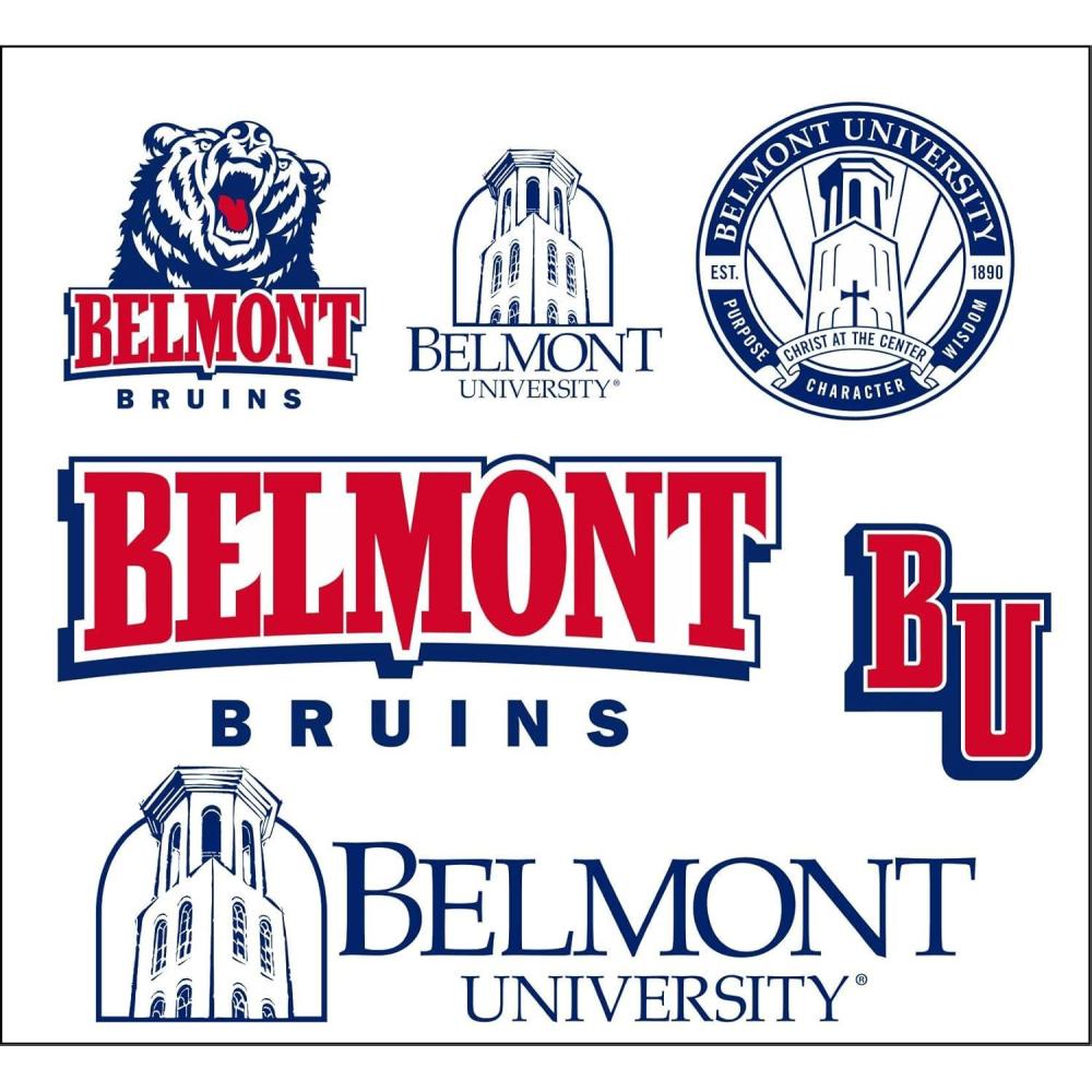 imageBelmont University Multi Decal Sticker Sheet