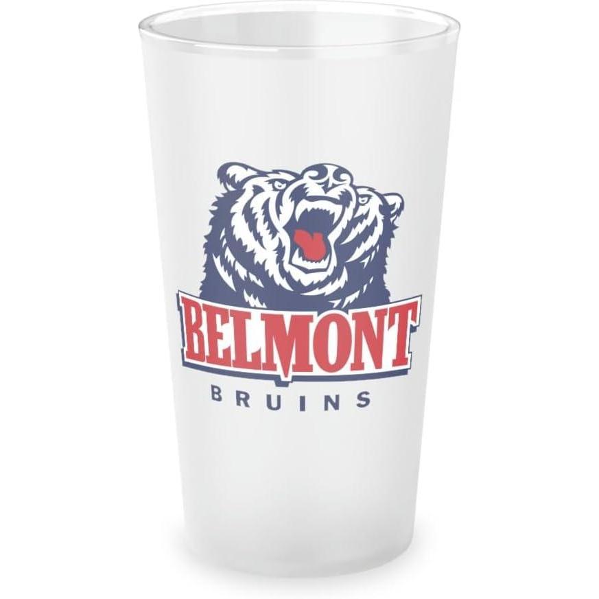 imageExpress Design Group Belmont University Frosted Glass 16oz