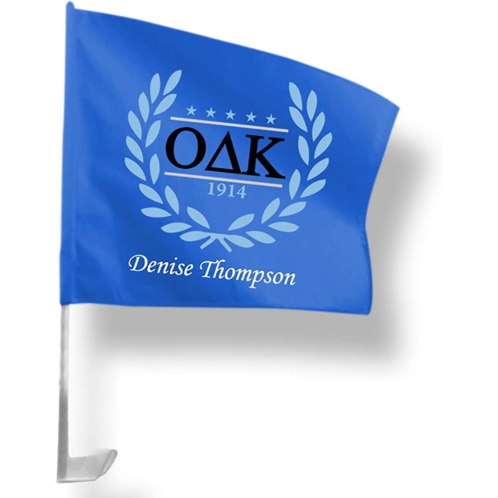 imageOmicron Delta Kappa Fraternity Car Flag