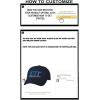 Personalized Sigma Tau Gamma Greek Line Hat(Navy Blue)