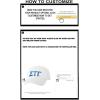Personalized Sigma Tau Gamma Greek Line Hat(White)