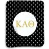 Greekgear Kappa Alpha Theta Polka Dots Sherpa Lap Blanket