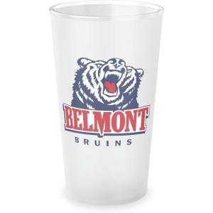 Express Design Group Belmont University Frosted Glass, 16oz