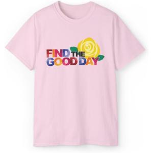 Find The Good Day Junior League T-Shirt(Light Pink)