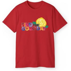 Find The Good Day Junior League T-Shirt(Red)