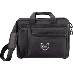 Greekgear Omicron Delta Kappa Crest – Shield Briefcase Attache Black(Black)