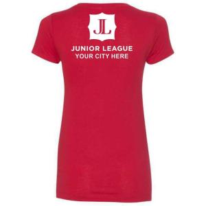Junior League V-Neck(Red)