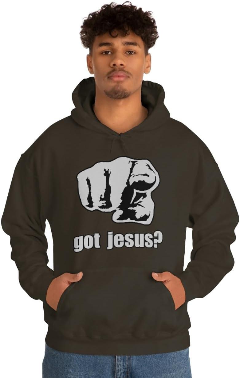 imageExpress Design Group Got Jesus Christian Hoodie SweatshirtDark Chocolate