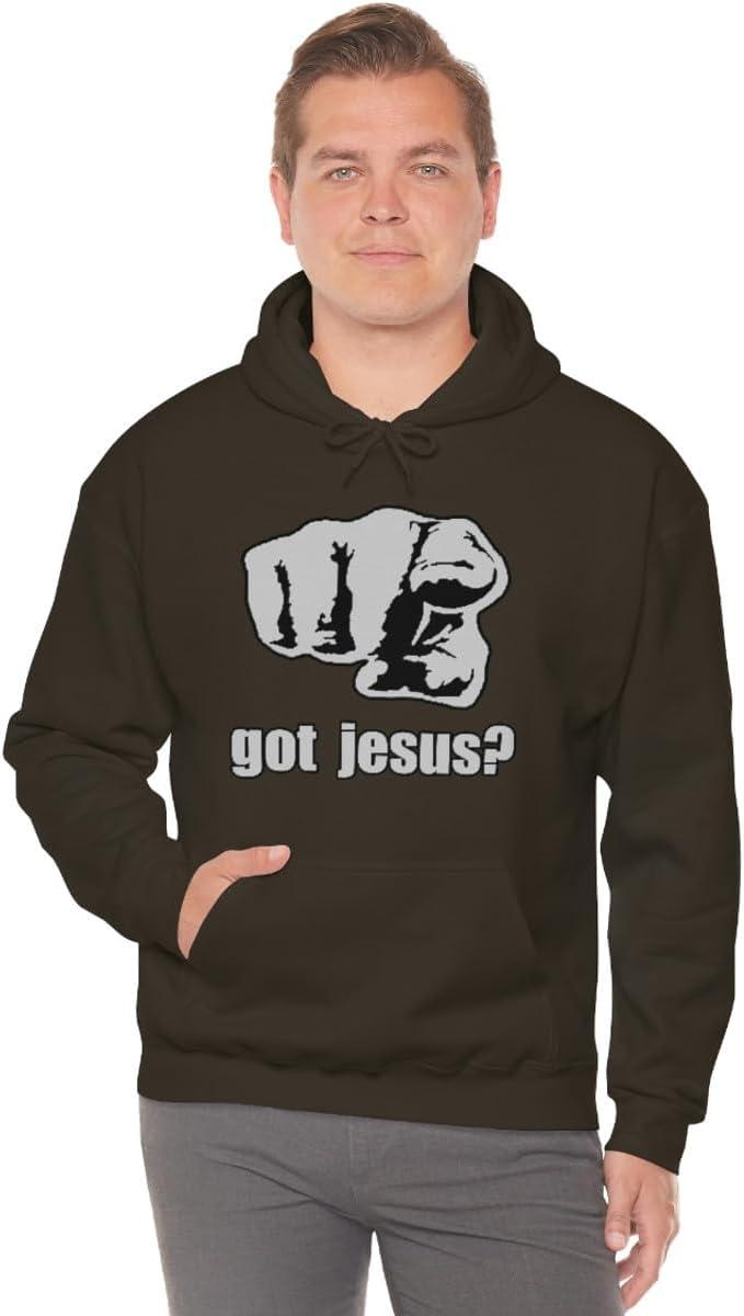 imageExpress Design Group Got Jesus Christian Hoodie SweatshirtDark Chocolate