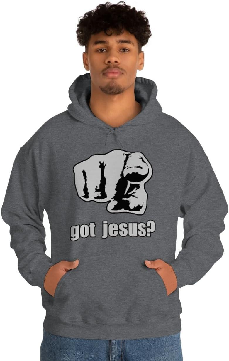 imageExpress Design Group Got Jesus Christian Hoodie SweatshirtDark Heather