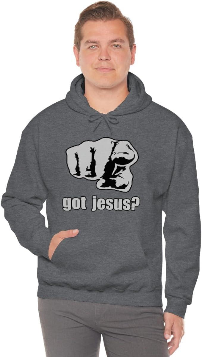 imageExpress Design Group Got Jesus Christian Hoodie SweatshirtDark Heather