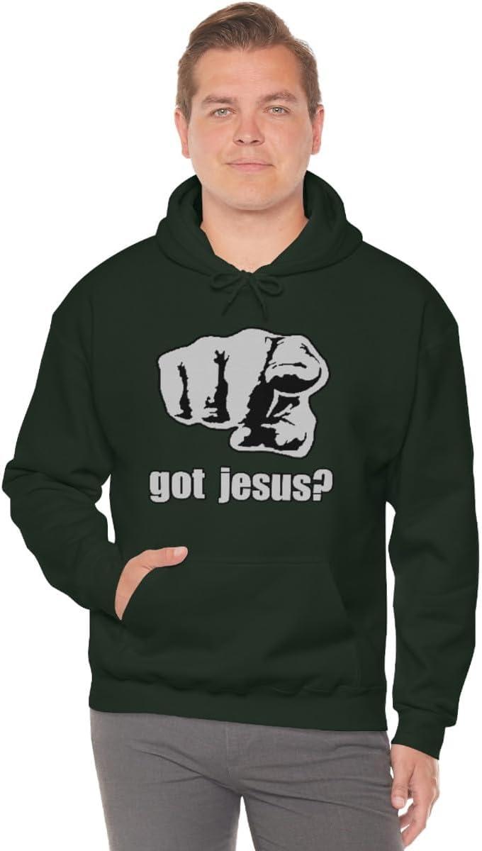 imageExpress Design Group Got Jesus Christian Hoodie SweatshirtForest Green