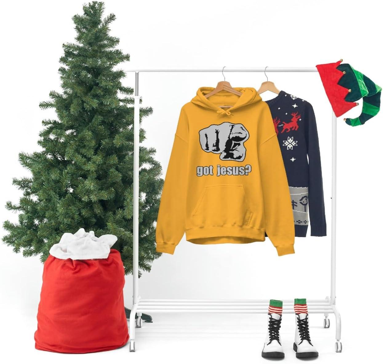 imageExpress Design Group Got Jesus Christian Hoodie SweatshirtGold