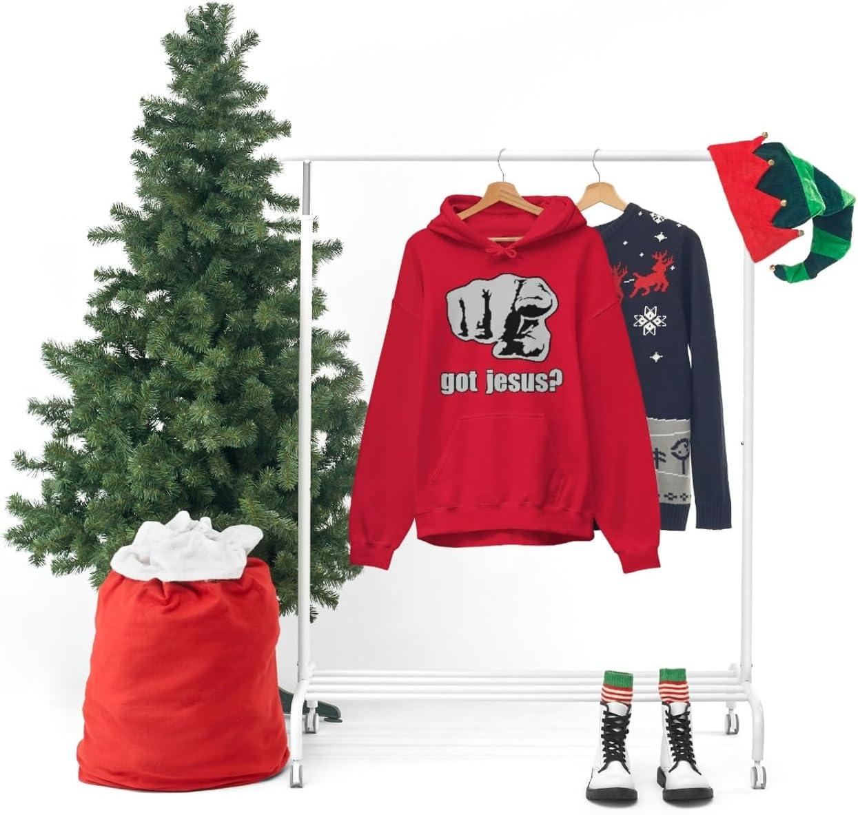 imageExpress Design Group Got Jesus Christian Hoodie SweatshirtRed