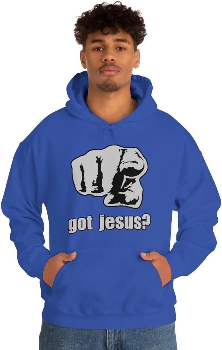 imageExpress Design Group Got Jesus Christian Hoodie SweatshirtRoyal