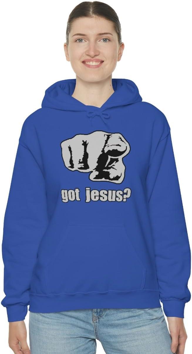 imageExpress Design Group Got Jesus Christian Hoodie SweatshirtRoyal