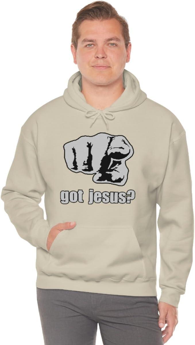 imageExpress Design Group Got Jesus Christian Hoodie SweatshirtSand