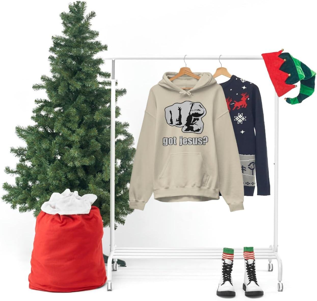 imageExpress Design Group Got Jesus Christian Hoodie SweatshirtSand
