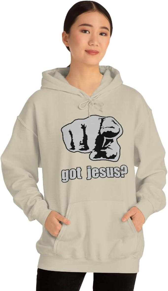 imageExpress Design Group Got Jesus Christian Hoodie SweatshirtSand