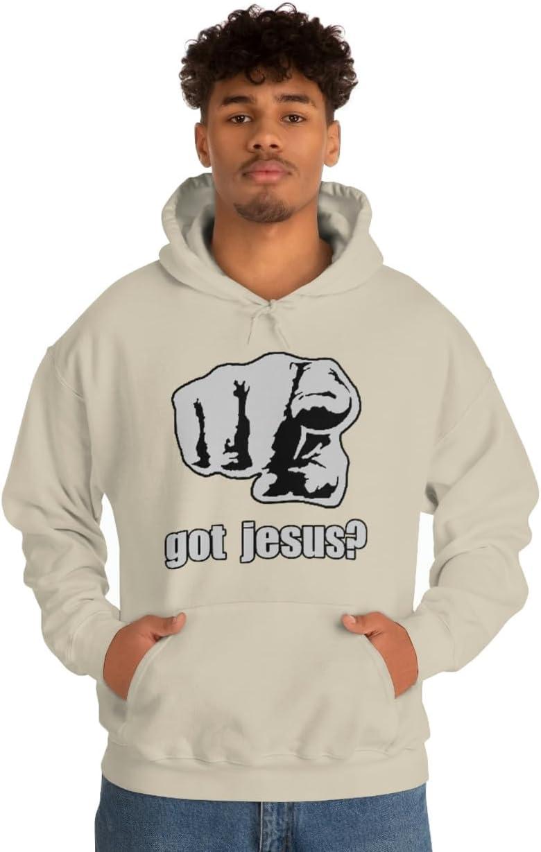 imageExpress Design Group Got Jesus Christian Hoodie SweatshirtSand