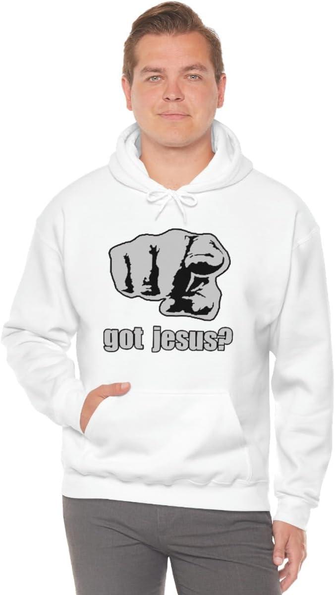 imageExpress Design Group Got Jesus Christian Hoodie SweatshirtWhite