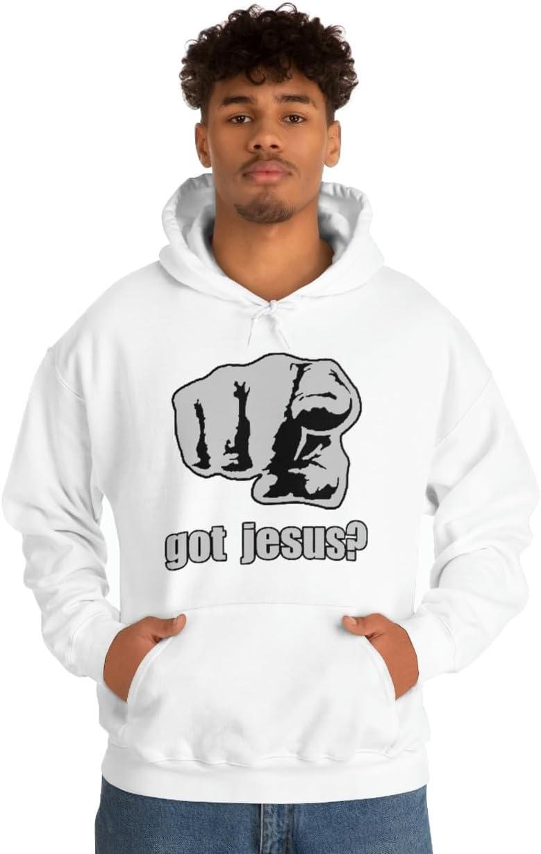 imageExpress Design Group Got Jesus Christian Hoodie SweatshirtWhite