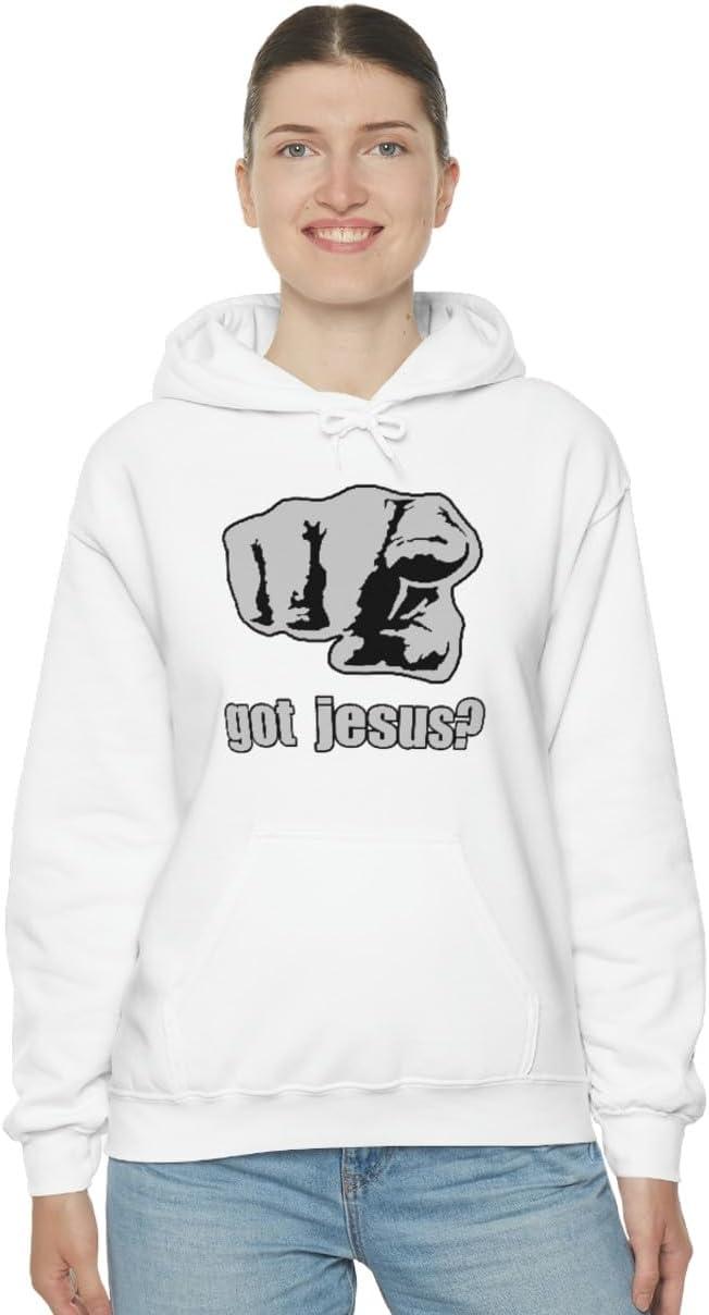 imageExpress Design Group Got Jesus Christian Hoodie SweatshirtWhite