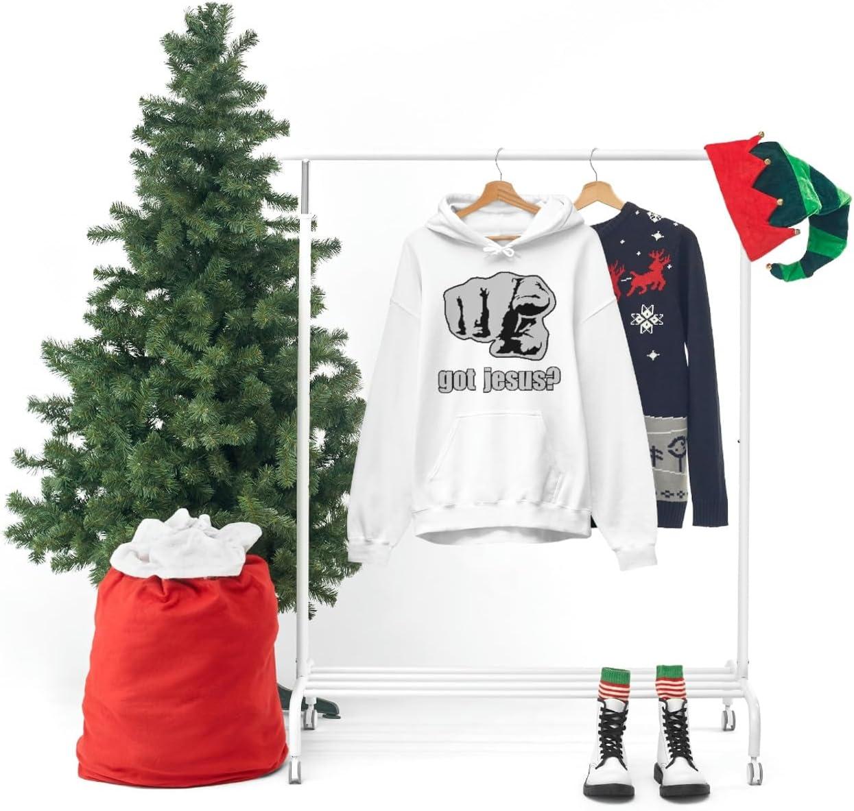 imageExpress Design Group Got Jesus Christian Hoodie SweatshirtWhite
