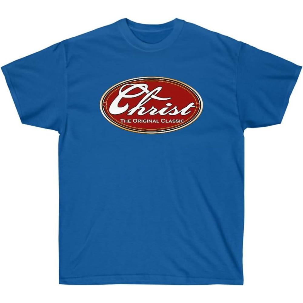 imageChrist The Original Classic Christian TShirtRoyal