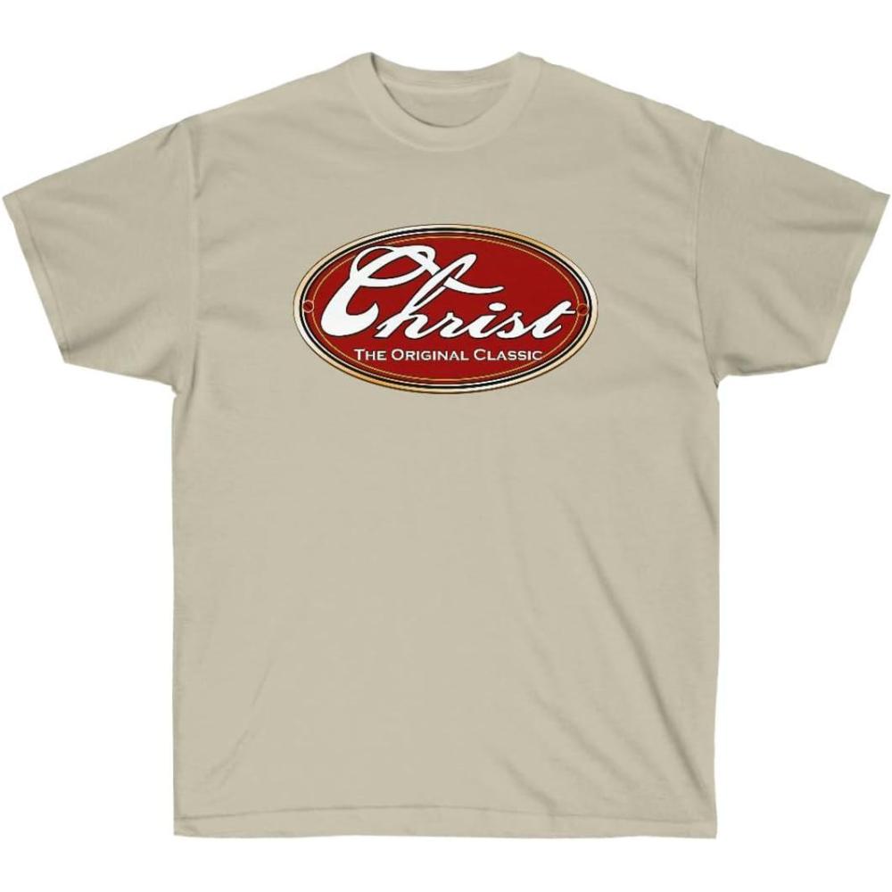 imageChrist The Original Classic Christian TShirtSand