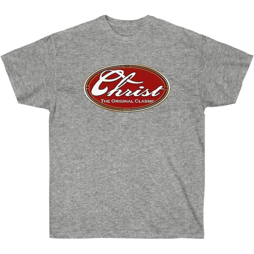 imageChrist The Original Classic Christian TShirtSport Grey