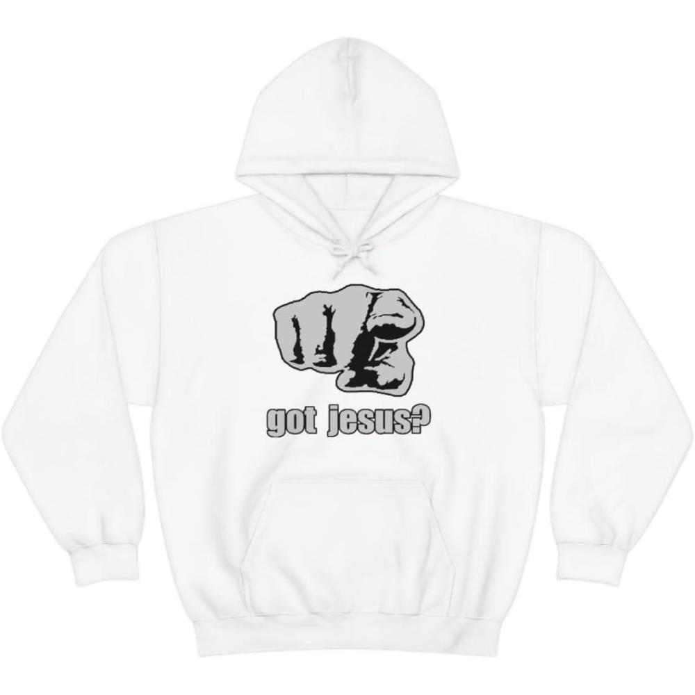imageExpress Design Group Got Jesus Christian Hoodie SweatshirtWhite