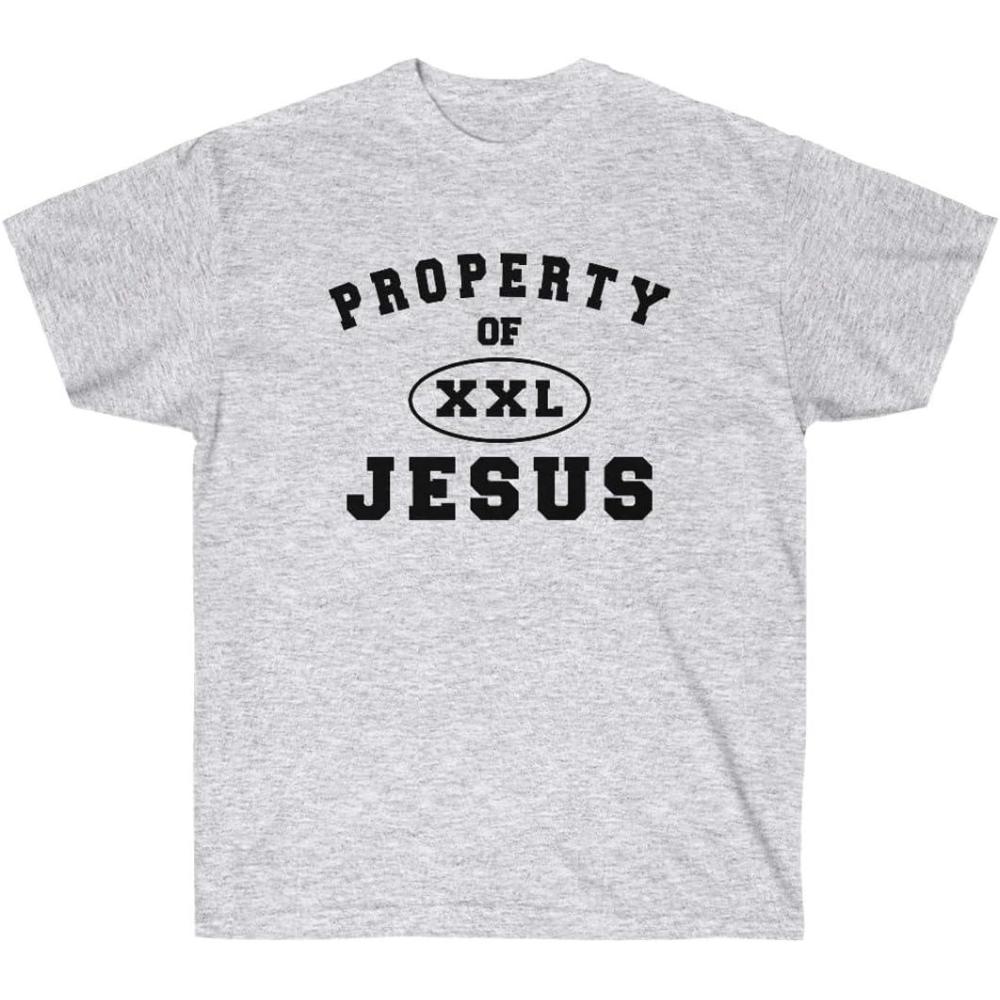 imageExpress Design Group Property of Jesus Christian TShirtAsh