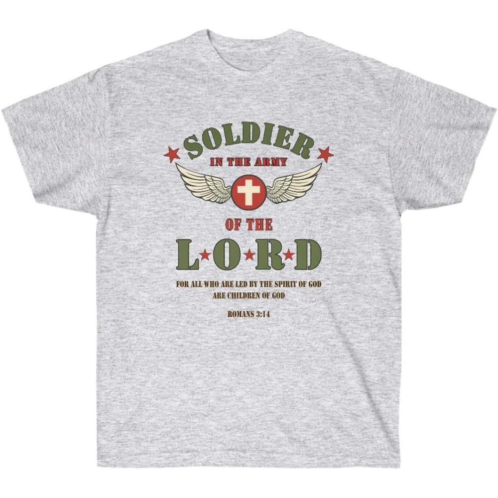 imageSoldier of The Lord Christian TShirtAsh