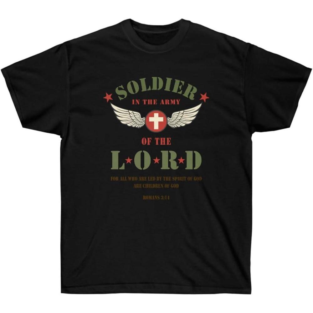 imageSoldier of The Lord Christian TShirtBlack