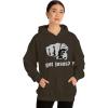 Express Design Group Got Jesus? – Christian Hoodie Sweatshirt(Dark Chocolate)