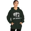 Express Design Group Got Jesus? – Christian Hoodie Sweatshirt(Forest Green)