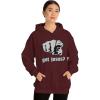 Express Design Group Got Jesus? – Christian Hoodie Sweatshirt(Maroon)