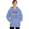 Express Design Group Jesus Would Have Been A Biker – Christian Hoodie Sweatshirt(Carolina Blue)